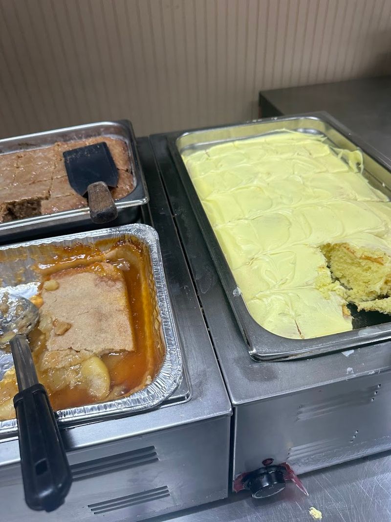 Apple Cobbler and Dessert Selection