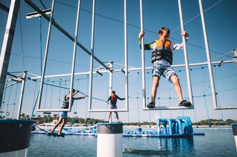 Aqua Chimp and Kids Water Attractions
