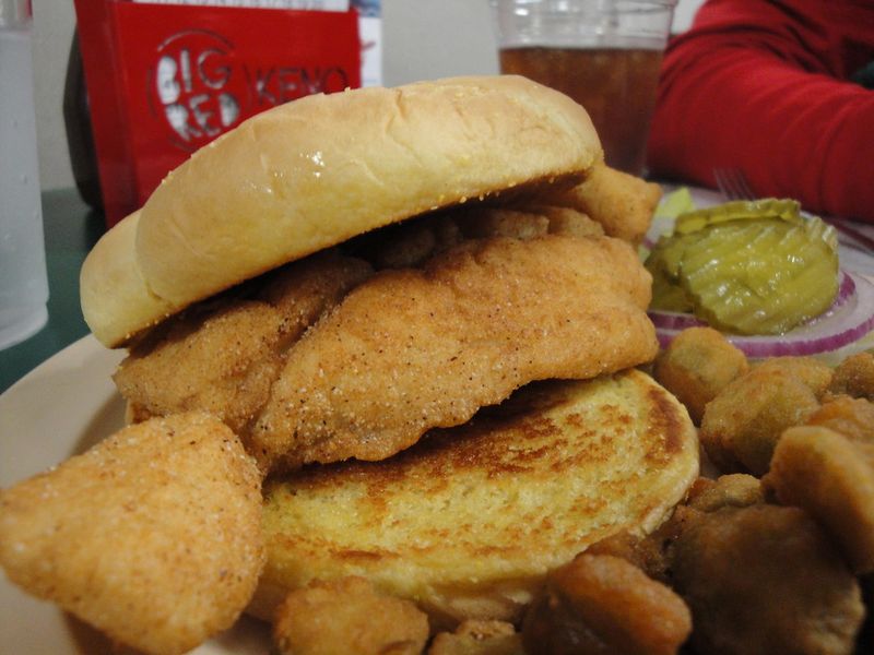 Arkansas - Fried Catfish Sandwich Arkansas - Fried Catfish Sandwich