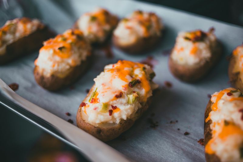 Baked potatoes