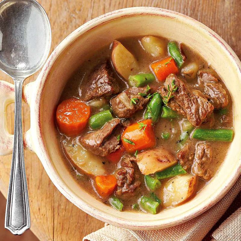 Beef and vegetable stew Beef and vegetable stew