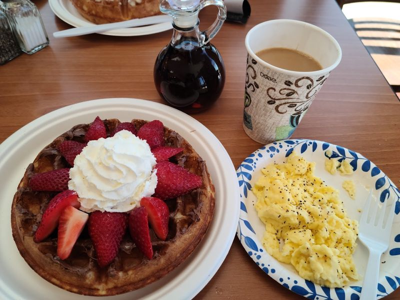 Belgian Waffle Breakfast Special Worth Every Penny
