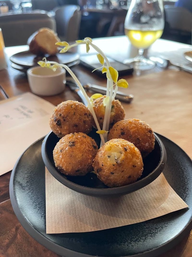 Black Truffle Cheese Fritters