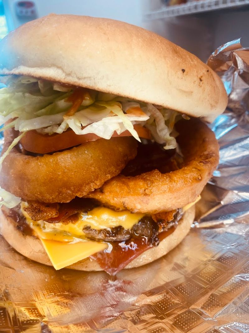 Black and Bleu Burger for the Adventurous Eater