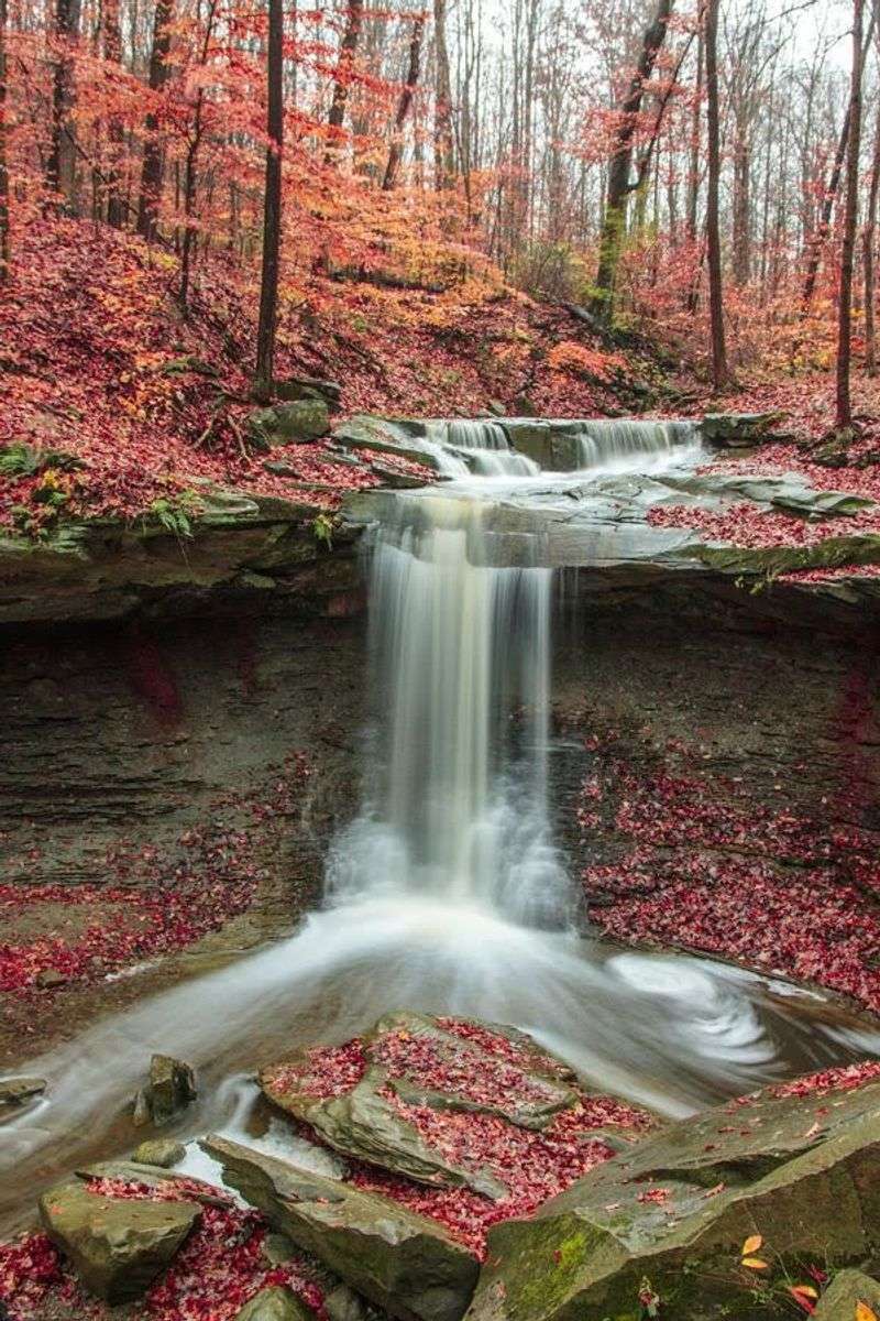 Blue Hen Falls: Ohio's Best-Kept Waterfall Secret Blue Hen Falls: Ohio's Best-Kept Waterfall Secret