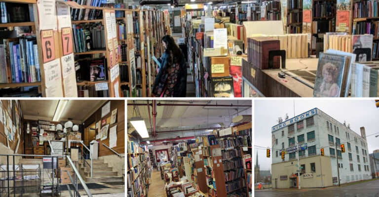 Book Lovers Can Easily Spend An Entire Day Inside This Massive Michigan Used Bookstore