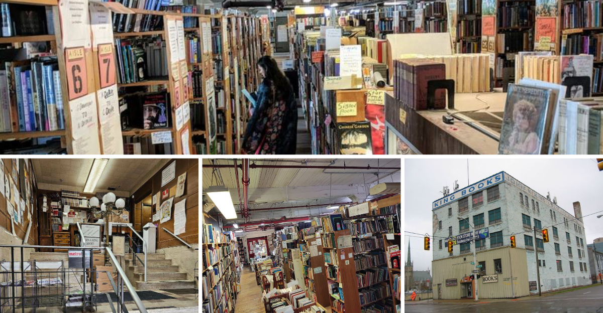 Book Lovers Can Easily Spend An Entire Day Inside This Massive Michigan Used Bookstore