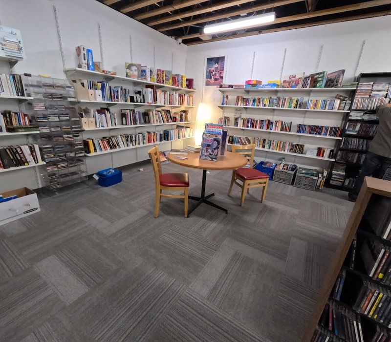 Books, Crafts, and Media Upstairs for the Curious Mind
