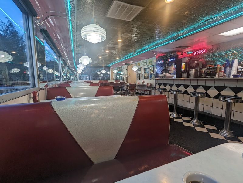 Booth and Counter Seating That Adds to the Classic Diner Feel