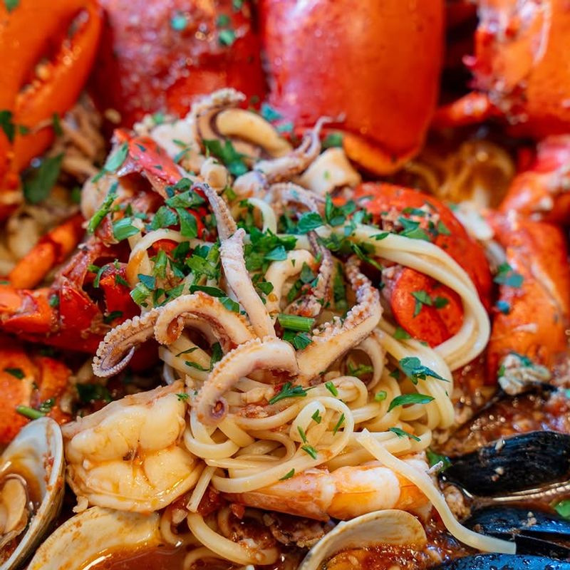 Boston Seafood Pasta
