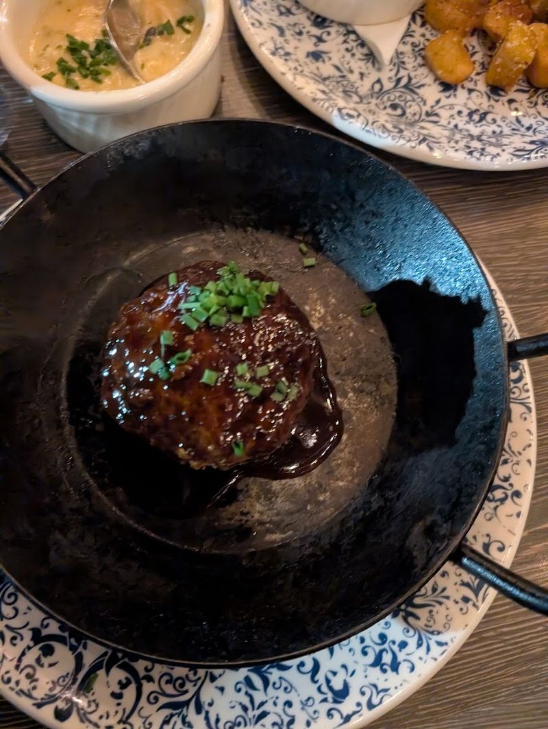 Bourbon Peppercorn Glazed Meatloaf With Southern Sides