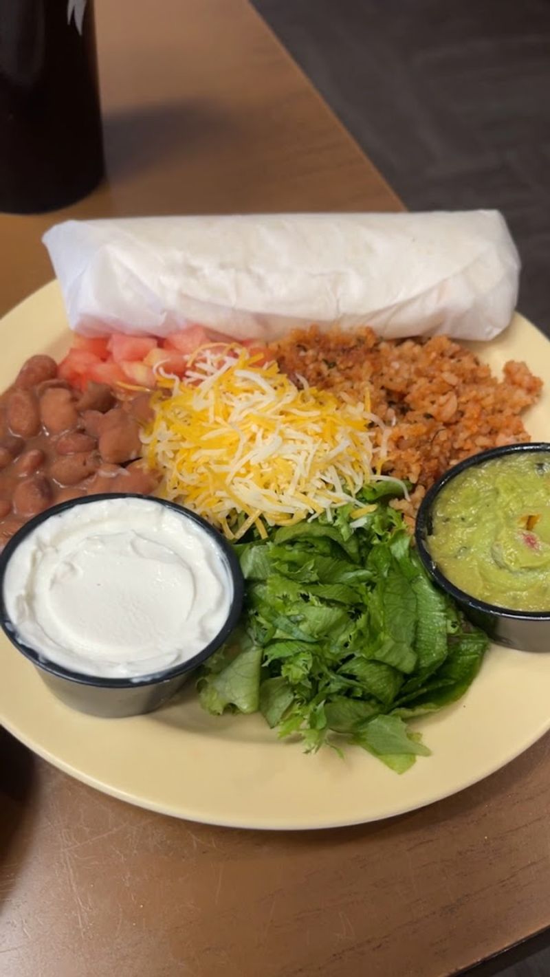 Breakfast Burrito Packed With Hearty Ingredients Breakfast Burrito Packed With Hearty Ingredients
