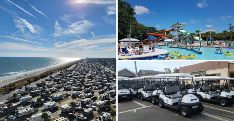 Bring The Whole Family To This Massive South Carolina Campground Built For Unforgettable Adventures