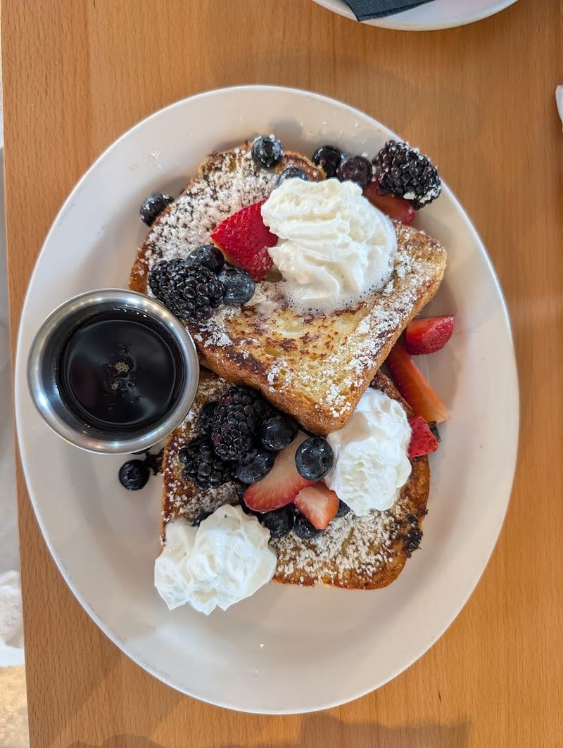 Brioche French Toast Loaded With Fresh Berries Brioche French Toast Loaded With Fresh Berries