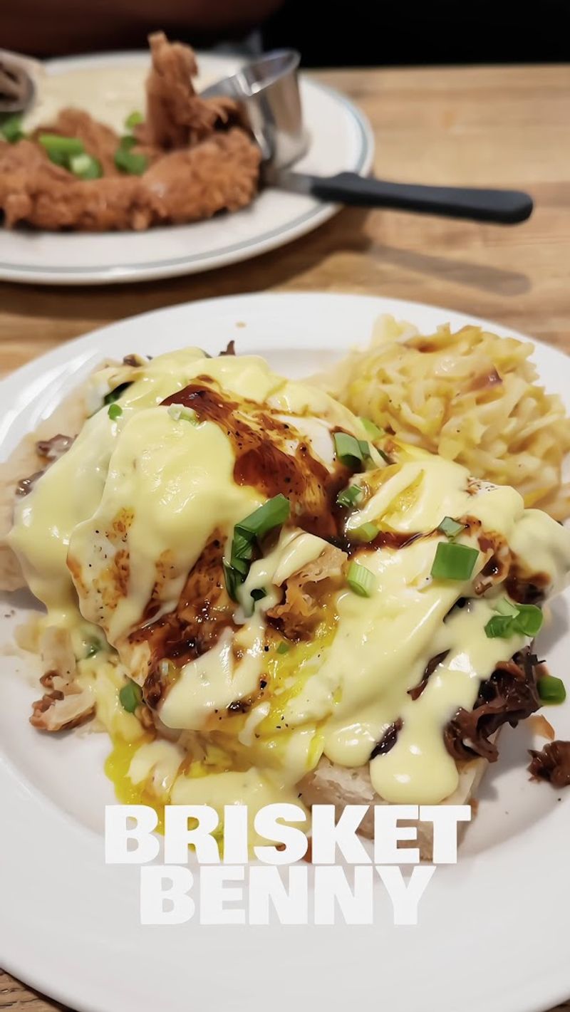 Brisket Benny — A Texas Twist on a Brunch Classic