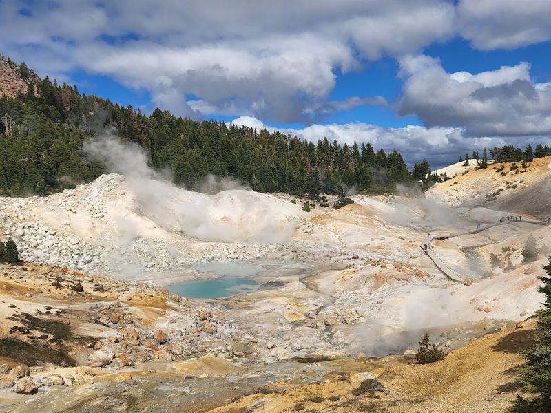 Bumpass Hell Trail - Lassen Volcanic National Park, California