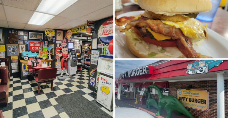 Burger Lovers Travel Across Tennessee To Visit This Nostalgic 1950s-Themed Restaurant