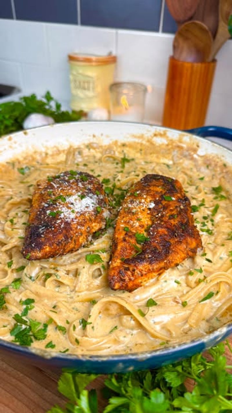 Cajun Chicken Alfredo
