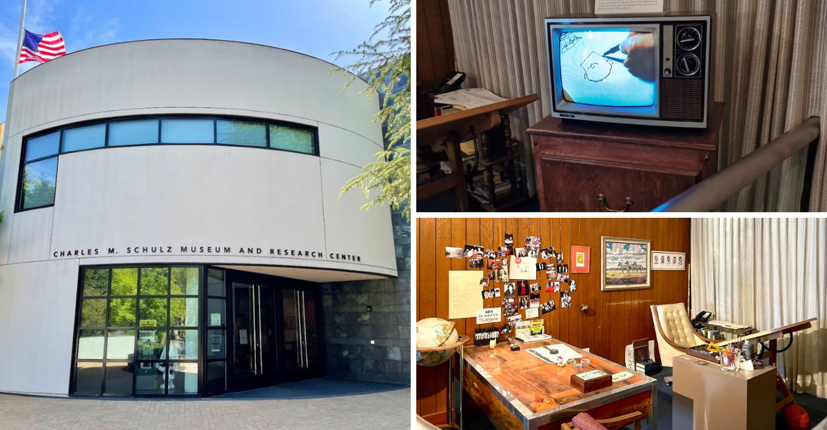California Is Home To A Delightful Museum Dedicated Entirely To Charlie Brown And Friends