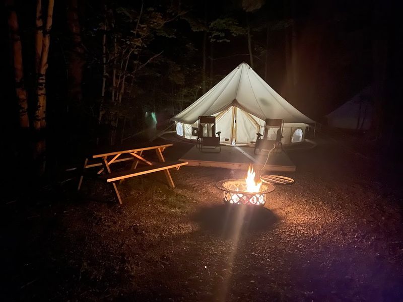 Camping and Glamping Right in the Heart of Nature