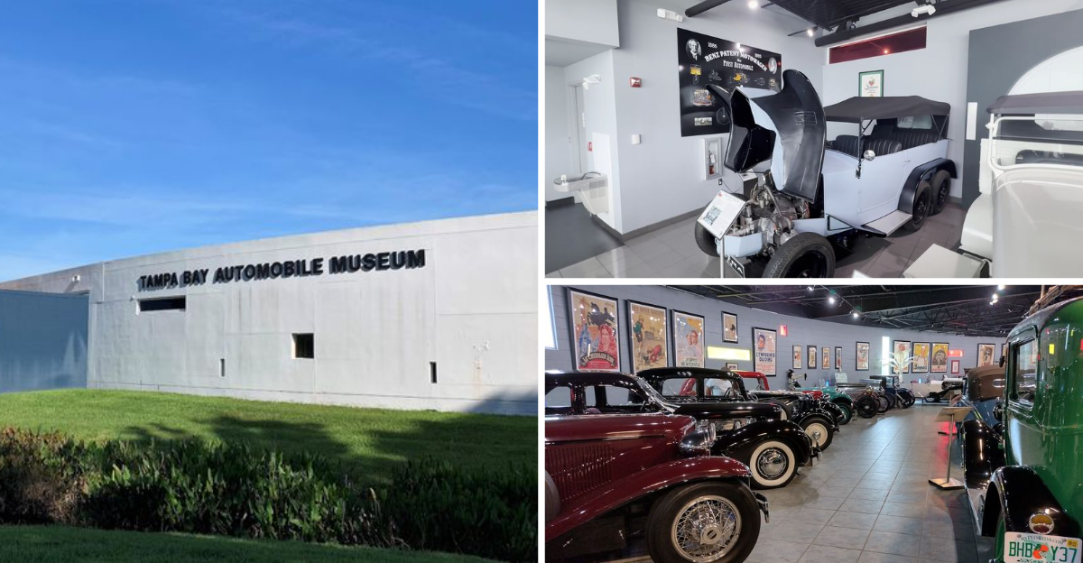 Car Enthusiasts Travel Across Florida To Admire The Rare And Historic Vehicles Inside This Remarkable Museum