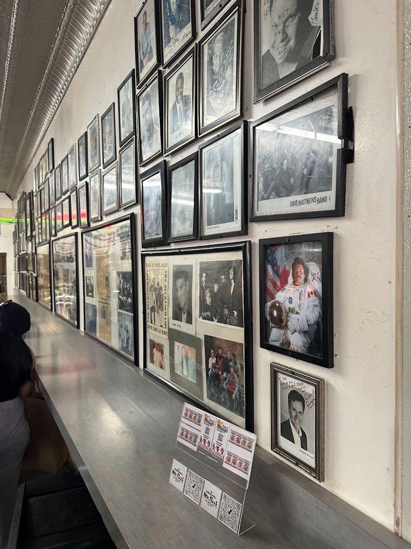 Celebrity Photos Covering Every Wall Celebrity Photos Covering Every Wall