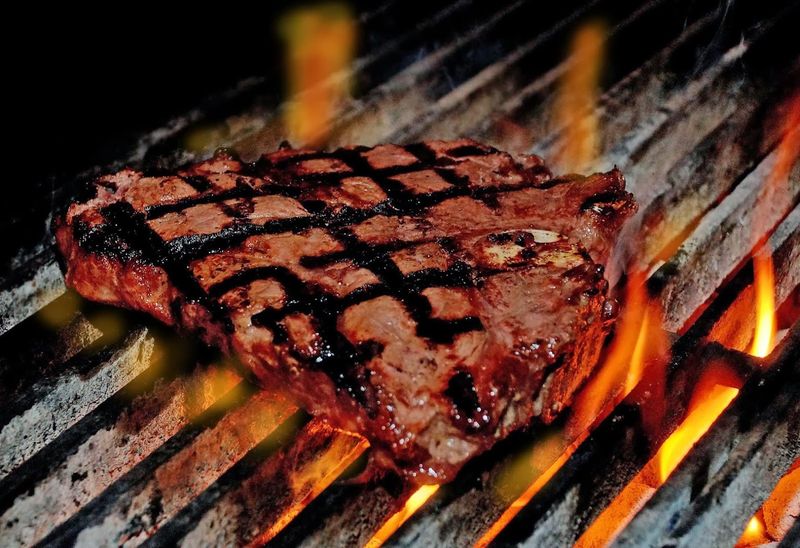 Charcoal Broiling That Sets the Steaks Apart