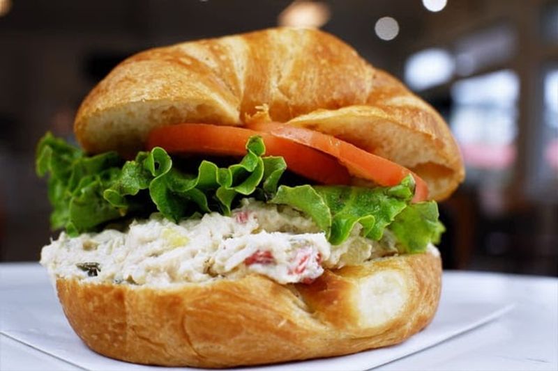 Chicken Salad on a Croissant — A Southern Classic Done Right