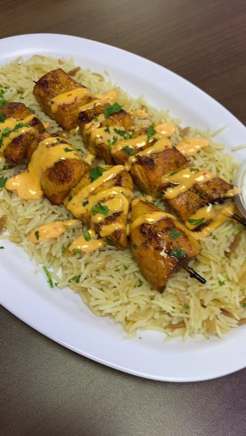 Chicken Shawarma Plate With Perfect Seasoning