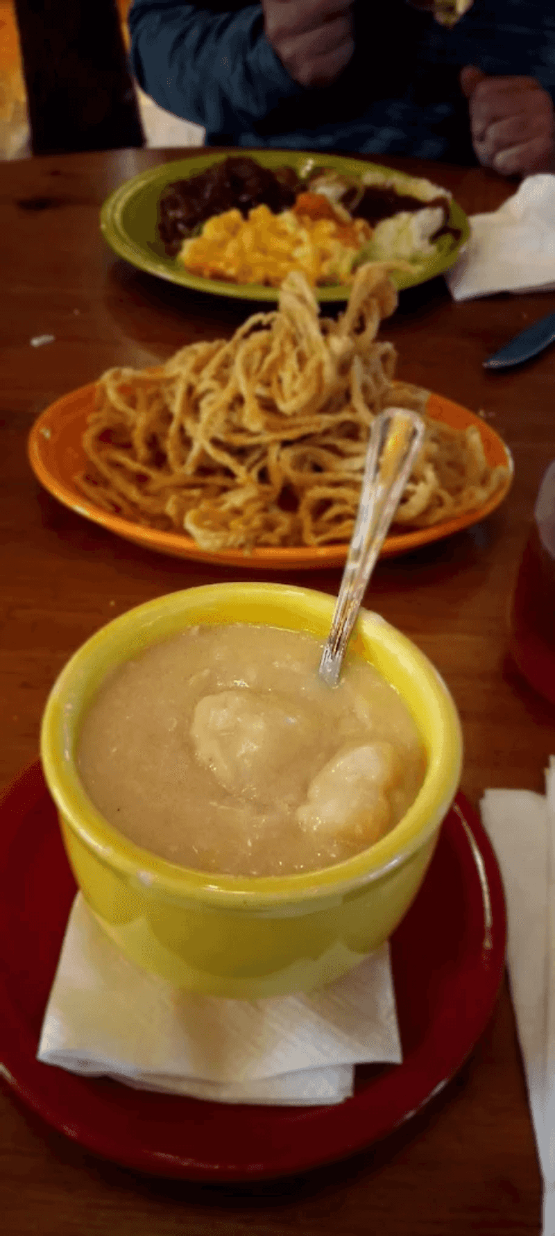 Chicken and Dumplings Worth Writing Home About