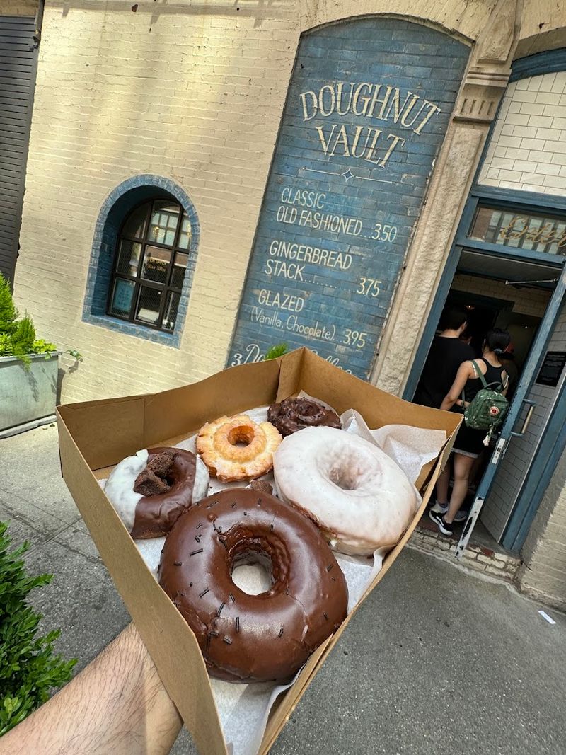 Chocolate Bavarian Cream Donut
