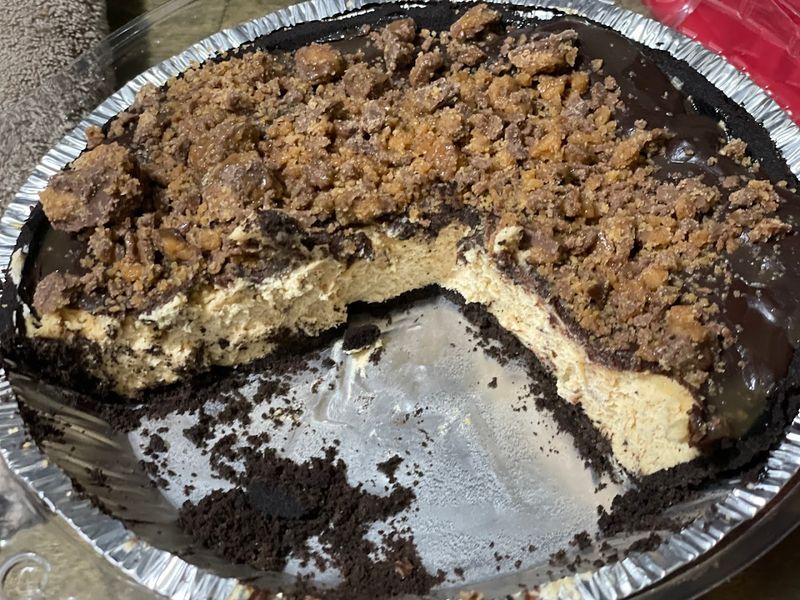 Chocolate Peanut Butter Pie for the Non-Fruit Fans