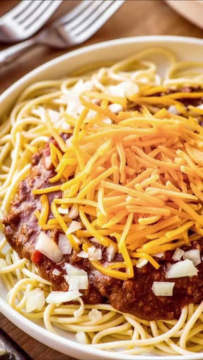 Cincinnati Chili Spaghetti