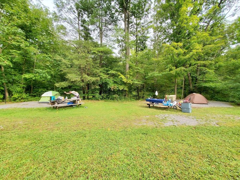 Clean Bathrooms and a No-Frills Camping Experience Clean Bathrooms and a No-Frills Camping Experience
