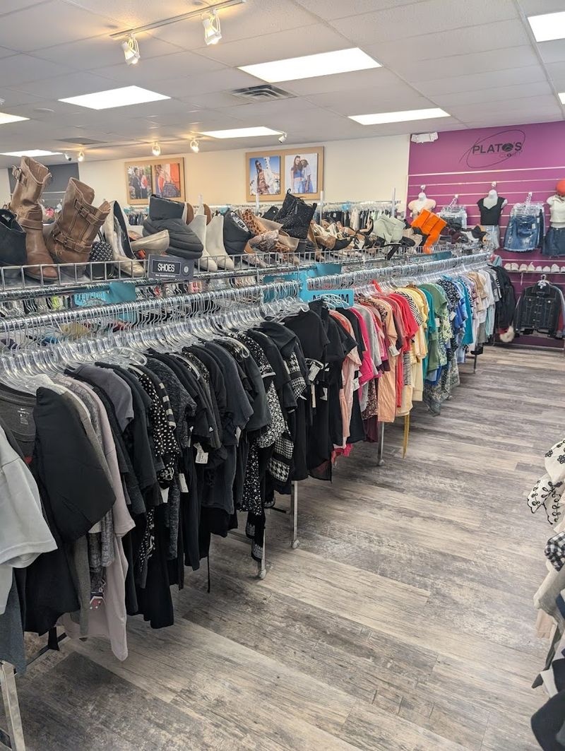 Clothing Organized by Size and Color