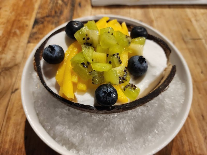 Coconut Sorbet That Closes the Meal on a High Note