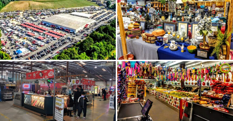 Collectors Can Spend Entire Days Hunting For Rare Finds At This Massive North Carolina Flea Market