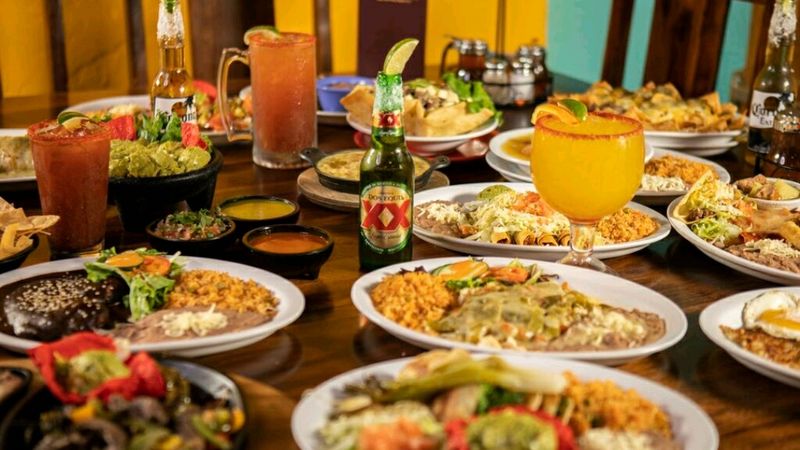 Combination Plates Piled High With Flavor