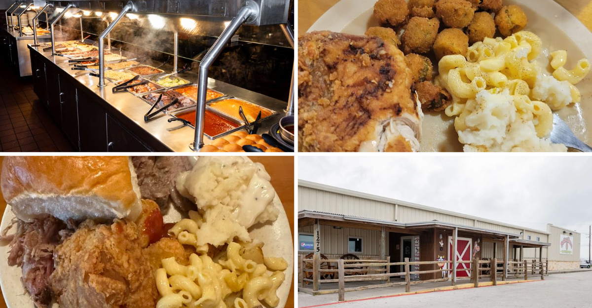 Come Hungry To This Legendary All You Can Eat Southern Buffet In