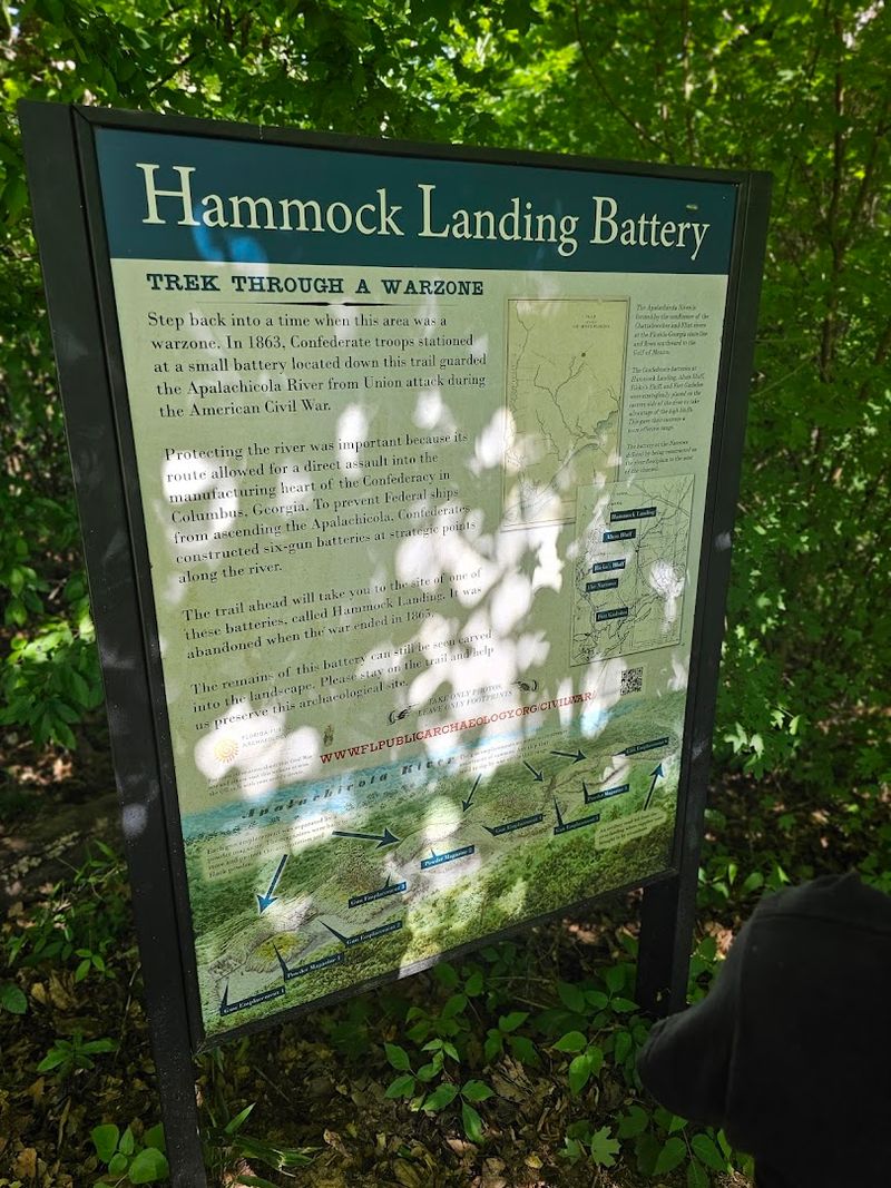 Confederate Earthworks and Civil War History on the Trail Confederate Earthworks and Civil War History on the Trail