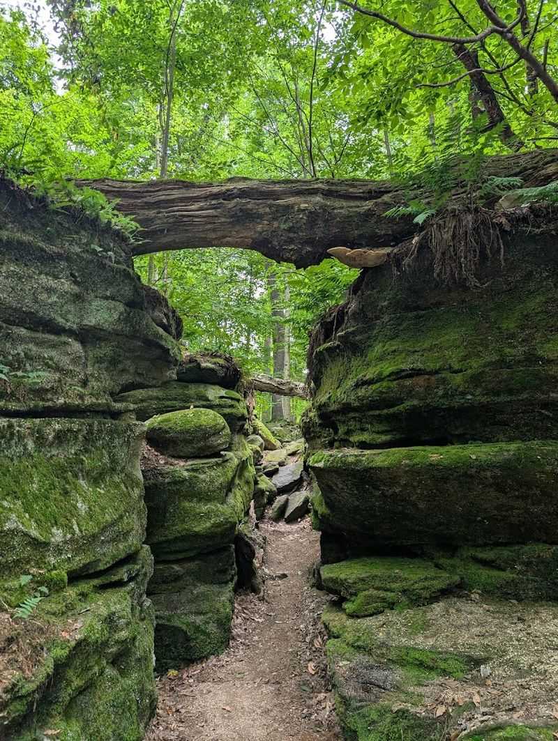 Cool Natural Air From the Rocks Even on Hot Summer Days