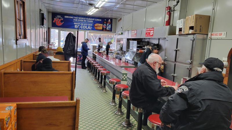 Counter Seating and Old-School Diner Vibes