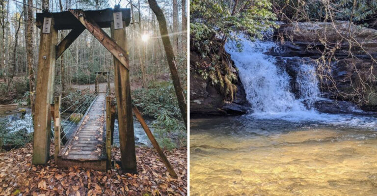 Cross From One State To Another In A Single Afternoon On This Scenic South Carolina Trail