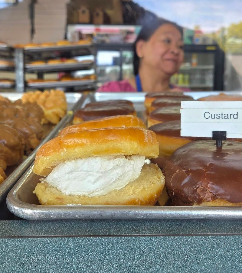 Custard-Filled Bismarcks That Hit Different