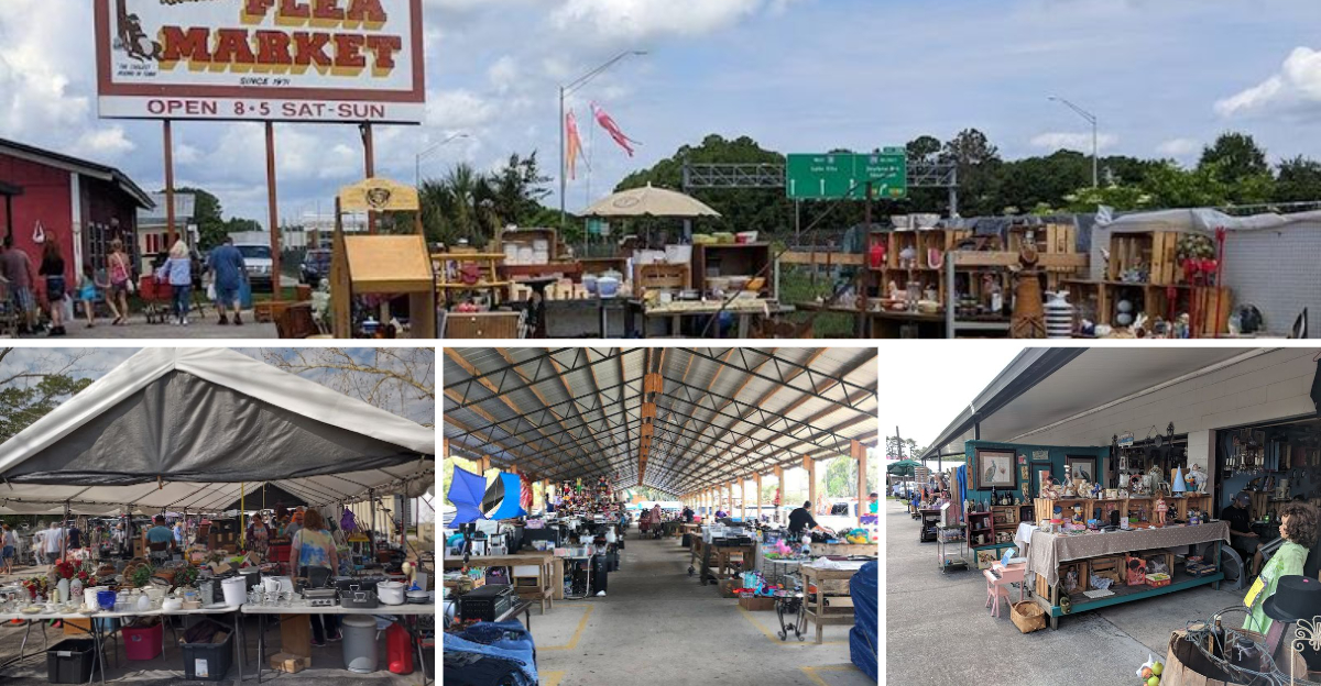 Deal Hunters Travel Across Florida To Browse The Incredible Bargains At This Huge Flea Market