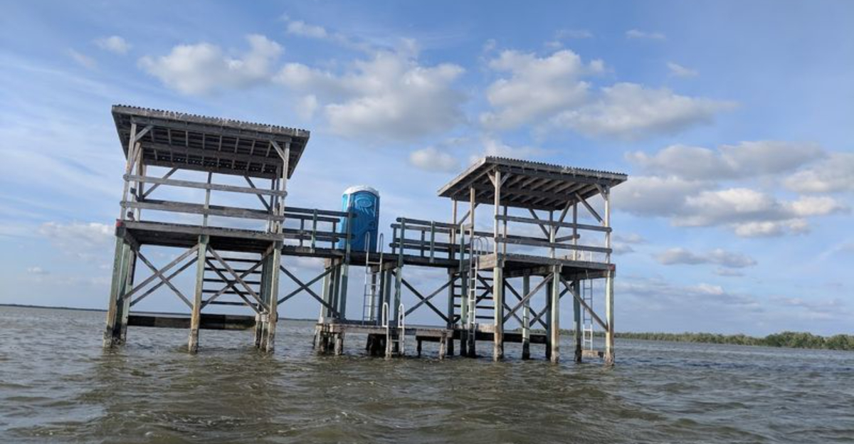 Discover A One Of A Kind Camping Adventure At This Secluded Over The Water Campsite In Florida