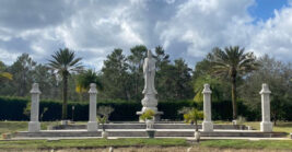 Discover giant Buddha statues and hidden gardens at this little-known Florida monastery