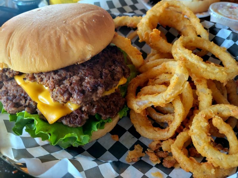 Double Smash Burger Loaded With Flavor