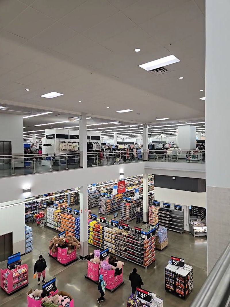 Electronics and Apparel Upstairs Feel Like a Separate Store