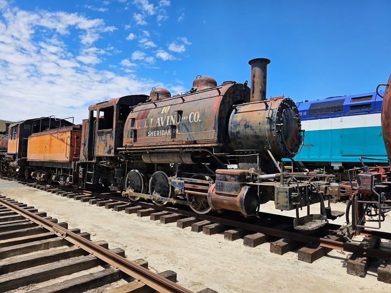 Exploring Eight Tracks Full of Locomotives and Cars